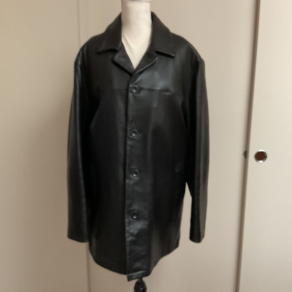 Men Leather Coat